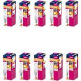 10'lu Osram Value B40 4.9W 827 2700K Sarı Renk E14 Mum LED Ampul