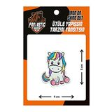 10'LU PAKET ÜTÜ İLE YAPIŞAN DOKUMA ARMA PATCH YAMA UNICORN MODELİ