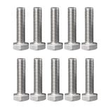 10'lu Paslanmaz Krom Civata. M5. Boy:20mm. Tekne Marin Civata