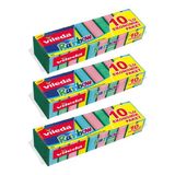 10'Lu Rainbow Ekonomik Bulaşık Süngeri 3'Li Paket