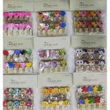 10'Lu Şekilli Ahşap Mandallar 3.5Cm (10'Lu Set-10 Paket) Mirmh004k-Sst-742