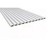 10’lu Set LED Kanal Profil Alüminyum 13x6mm 2 Metre Sıva Üstü İnce Kasa Opak Pleksi Difüzörlü Lineer LED Kanal 2128