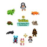 10'lu set penguen tilki salyangoz hindi ayı kedi kaplumbağa