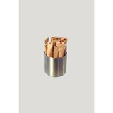 10'lu Stick Şekerlik 6.5 cm / 304 Paslanmaz Çelik Yuvarlak Stik Şekerlik / Çubuk Poşet Şekerli - Çok Renkli