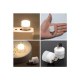 10'lu USB Mini LED Gece Lambası Priz ve Powerbank Uyumlu Tak Çalıştır Işık