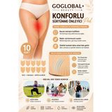 10'Lu Uyluk Sürtünme Önleyici Bant | Kendinden Yapışkanlı Pişik Önleyici Baldır Koruyucu Ped | Kadın Ve Erkek Kullanımı