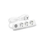 10M 3 Prizli Anahtarlı Monoblok Fiş Cca 3x2.5 mm Ttr Uzatma Kablosu