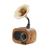 10Mixx B5 Bluetooth Nostalji Gramafon Radyolu Ses Bombası Hoparlör B51