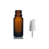 10ML Kahverengi Cam Serum Pompalı Şişe, 24 Adet, Pompalı Şişe, Medikal Şişe, Cam Şişe,