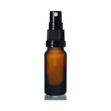 10ML Kahverengi Cam, Siyah Sprey Başlıklı Şişe, 12 Adet, Cam Şişe, Sprey Şişesi, Ecza Şişesi, Dropper Şişe, Medikal Şişe