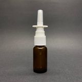 10ML Kahverengi Şişe, Burun Spreyi, 24 Adet Nazal Spreyli, Ecza Şişesi, Ilaç Şişesi