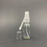 10ML Şeffaf Cam Şişe, Ağız Spreyli Şişe, 24 Adet, Oral Sprey, Ecza Şişesi, Boş Cam Şişe