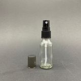 10ML Şeffaf Cam Şişe, Spreyli Şişe, 12 Adet, Ecza Şişesi, Boş Cam Şişe
