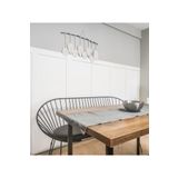 10n5y Iskandinav Duvar Çıtası 1 Paket ( 4 Adet )100x8. Dekoratif, Mdf Duvar Çıtası