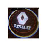 10oto Renault Pilli Mesafe Sensörlü Kapı Altı Logo Yapıştırmalı