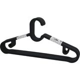 10PCS Plastik - Antrasit Gri Elbise Askısı (4887) - Antrasit - Gri