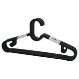 10PCS Plastik - Antrasit Gri Elbise Askısı (5067)