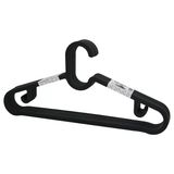 10PCS PLASTİK - ANTRASİT GRİ ELBİSE ASKISI-Findit