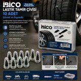 10PCS ŞEFFAF PLASTİK KUTULU LASTİK TAMİR ÇİVİSİ (5332)