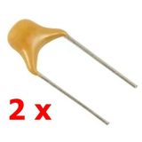 10Pf 50V (100) 5Mm Multilayer Kondansatör X 2 Adet (Rf160)