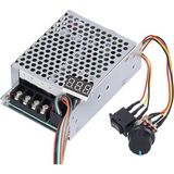 10V-55V 40A PWM Fırçalı DC Motor Sürücü (CW CCW Ters Haraket Anahtarlı ve LED Ekranlı)