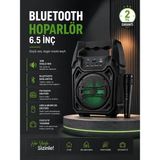 10W Güçlü Ses Performanslı Bluetooth Karaoke Hoparlörü - Renkli