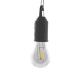 10w Usb Şarjlı Askılı - 4 Kademeli Led Ampul 3200k - Sarı Işık