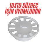 10x10 Süzgeç İçin Yuvarlak -oval -daire Gider Kapağı , Yer Sü