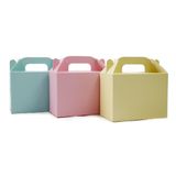 10x14 CM Karışık Renk El Geçme Hediye Kutusu (3'lü Set)