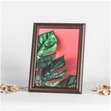 10x15 Ayaklı Kahverengi Resim Fotoğraf Çerçevesi
