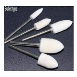 10x15 POLİSAJ KEÇESİ SAPLI 3mm KONİK