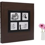 10X15CM 500'LÜK Deri Fotoğraf Albümü Büyük Boy - Çok Renkli