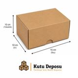10x15x10 cm E-Ticaret ve Kargo Kutusu (Bardak ve Mum Kutusu) (100 ADET)