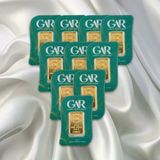 10X2.5 gr 24 Ayar Külçe Altın