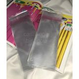 10X25 cm Kendinden Yapışkanlı Jelatin Poşet Bantlı Şeffaf Opp Torba Paket Gift Pack 50LI - 001 - Beyaz - 0,5 ml