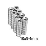 10X5-4Mm Havşa Delikli Neodyum Güçlü Mıknatıs - Neodim Magnet