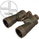 10X50 Taktikal Profesyonel Çift Göz Dürbün - Mesafe Ölçerli Reticle - Otomatik Netleme Telemetre Askeri