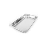 1/1 6,5 cm Gastronom Küvet Krom / Tek Ebat - Gri