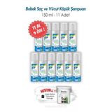 11 AL 9 ÖDE Turmepa Bebek Saç ve Vücut Köpük Şampuanı 150 ML ve ROSIE