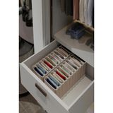 11 Bölmeli Dolap ve Çekmece Içi Düzenleyici Akordiyon Organizer M-00500 (1 Adet) - Renkli - Standart