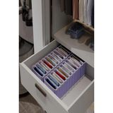 11 Bölmeli Dolap ve Çekmece Içi Düzenleyici Akordiyon Organizer M-00500 (3 Adet) 00517 - Renkli - Standart