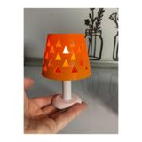 11 CM MİNİK ŞİRİN TURUNCU DEKORATİF MUMLUK PLASTİKTİR LED MUM DAHİLDİR ÖLÇÜYE BAKINIZ