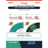 11.Sınıf 2027 MATEMATİK-BİYOLOJİ 2 KİTAP %100 Yeni Müfredat Tematik Soru Bankası (Yeni Ürün)