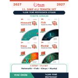 11.Sınıf 2027 MATEMATİK-FİZİK-KİMYA-BİYOLOJİ %100 Yeni Müfredat Tematik Soru Bankası (Yeni Ürün)