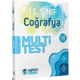 11.Sınıf Coğrafya Multi Test Soru Bankası - Eğitim Vadisi Yayınları