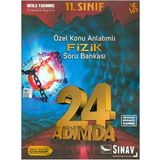 11. Sınıf Fizik 24 Adımda Özel Konu Anlatımlı Soru Bankası Sınav