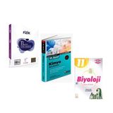 11. Sınıf Karekök Fizik Aydın Kimya Ve Palme Biyoloji Soru Bankası Seti 3 Kitap