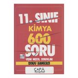 11. Sınıf Kimya Soru Bankası-Çapa Yayınları