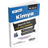 11.Sınıf Kimya Yaprak Testler-Miray Yayınları