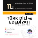 11. Sınıf Türk Dili Ve Edebiyatı Ders Anlatım Föyleri-Eis Yayınları